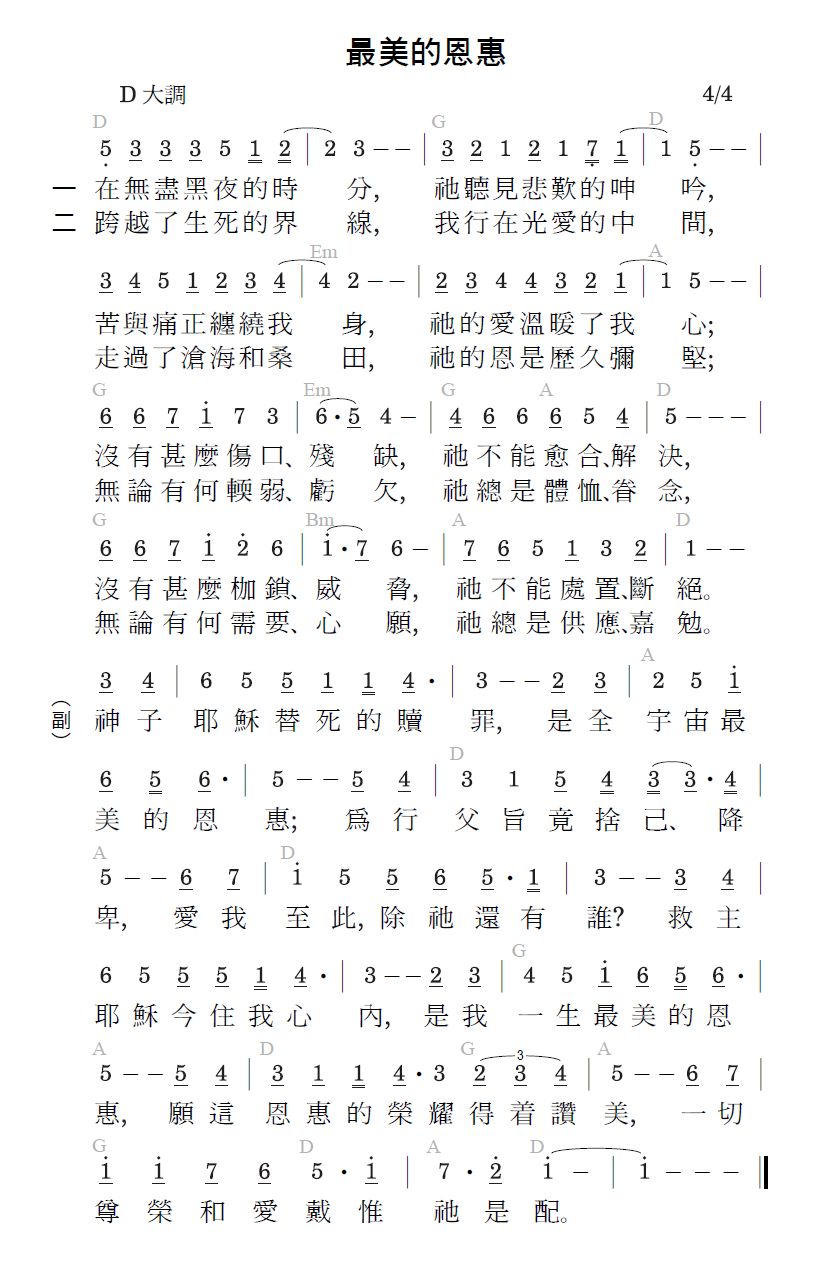 歌谱加载中...