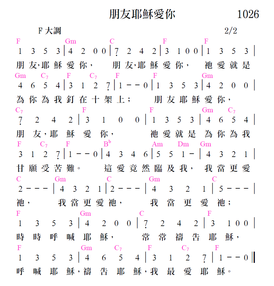 歌谱加载中...