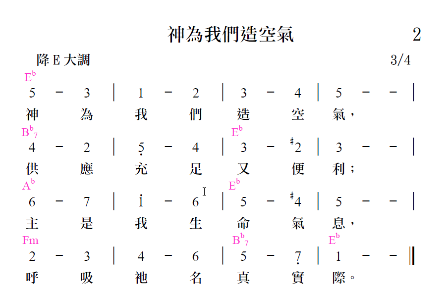 歌谱加载中...