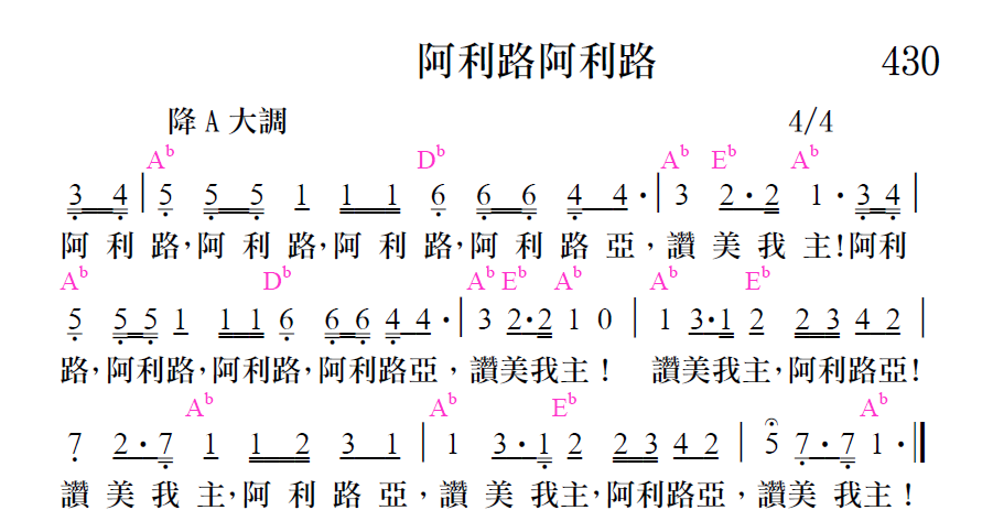 歌谱加载中...