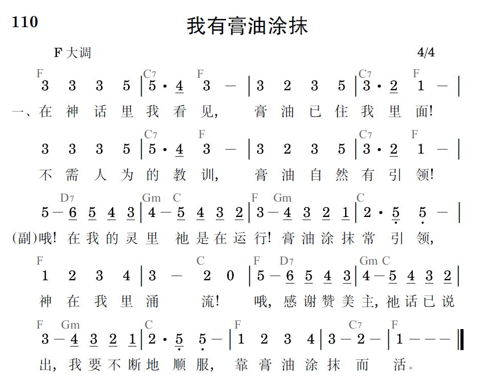 歌谱预览