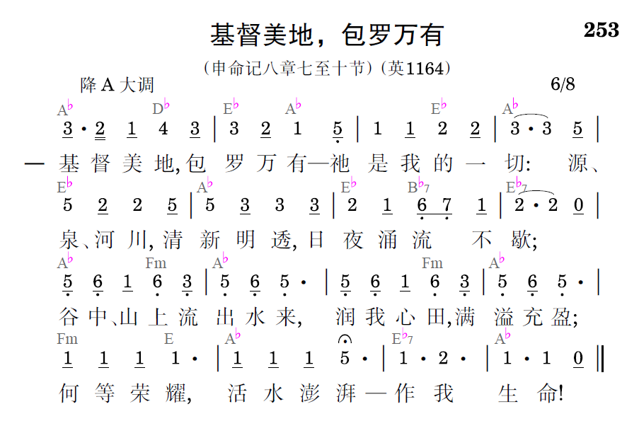 歌谱预览