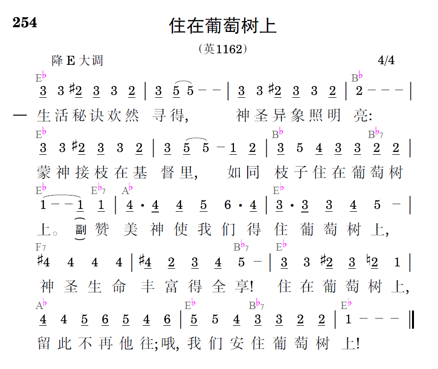 歌谱预览