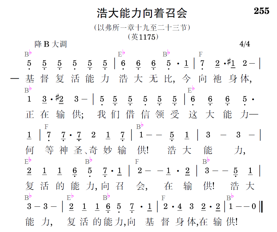 歌谱预览