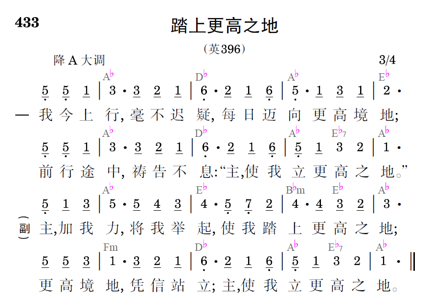 歌谱预览