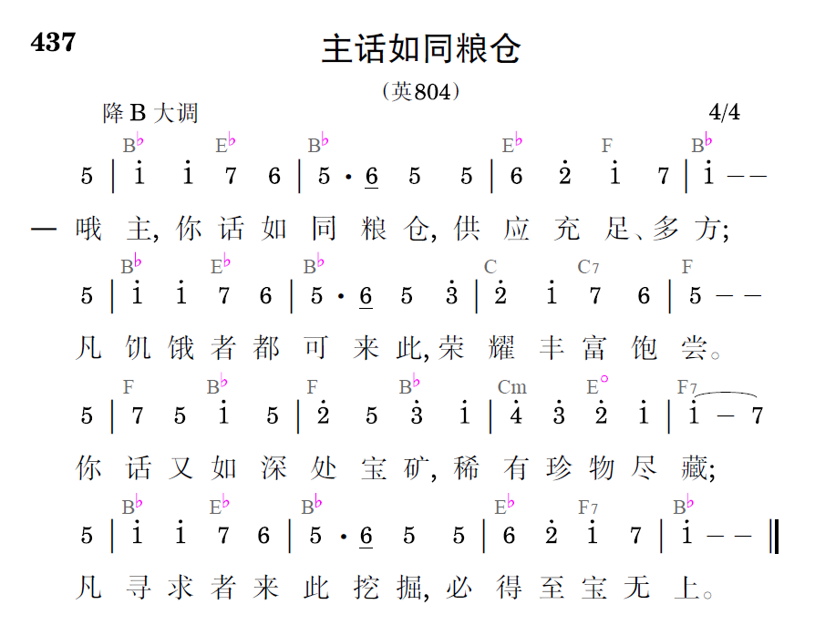 歌谱预览
