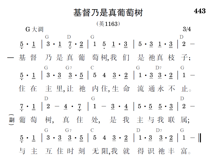 歌谱预览