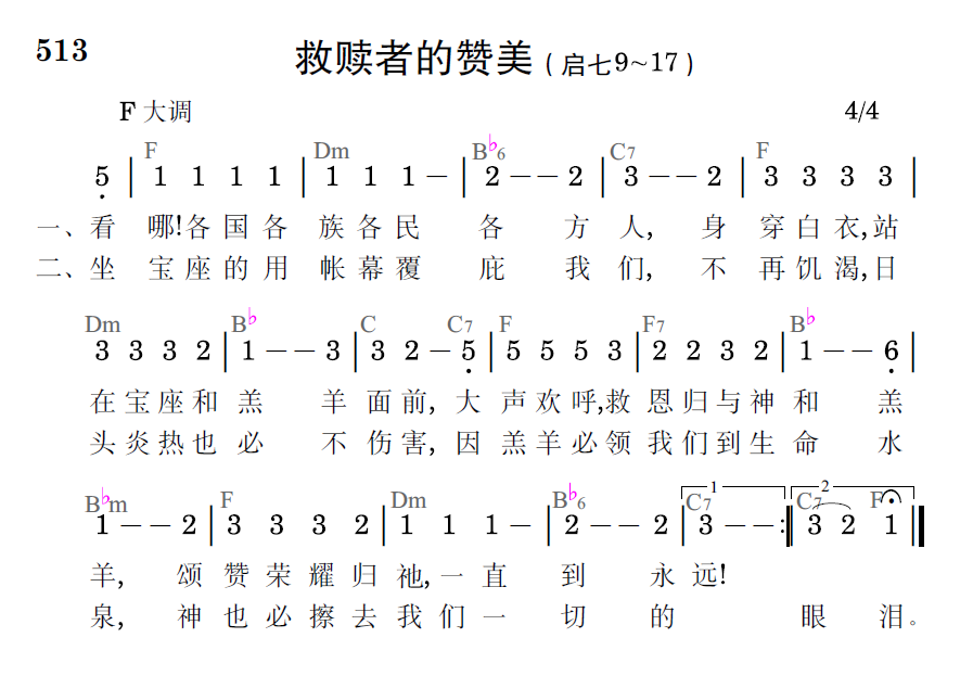 歌谱预览