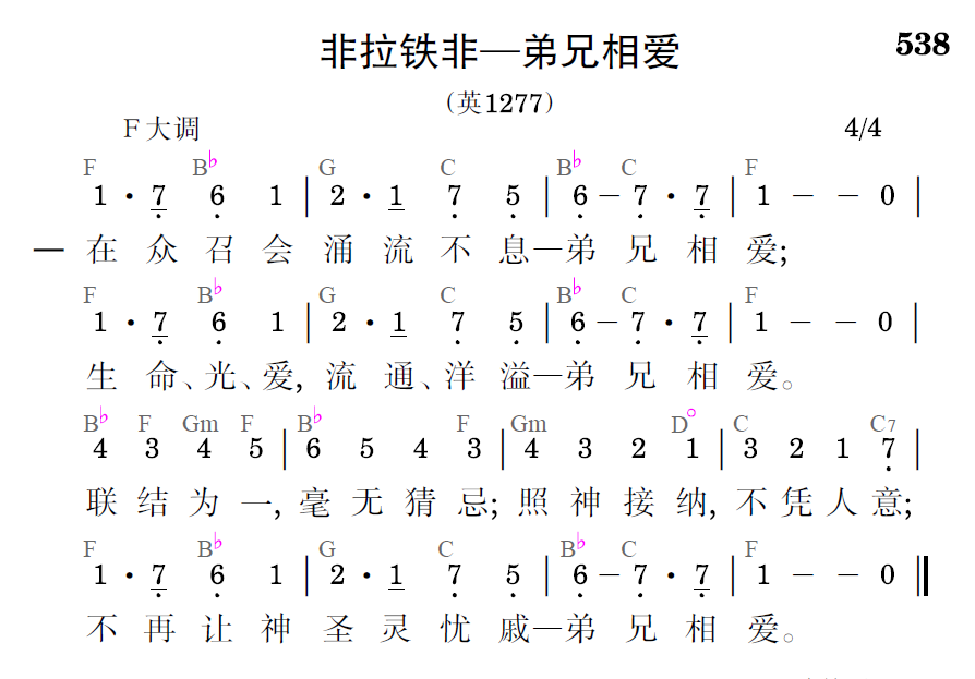歌谱预览