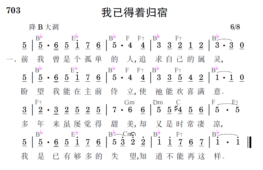 歌谱预览