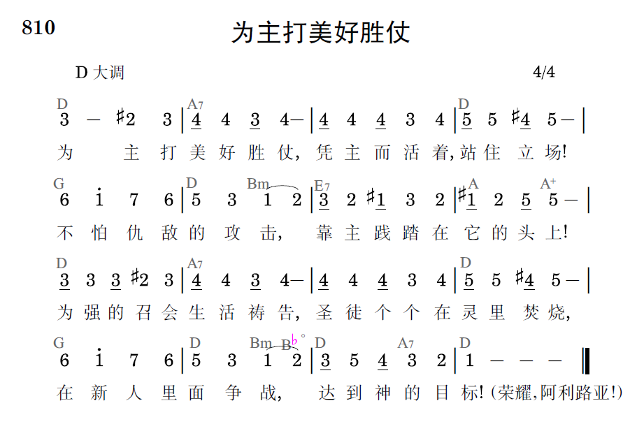 歌谱预览