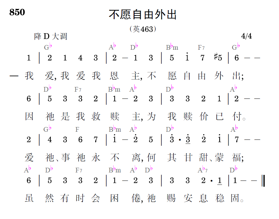 歌谱预览