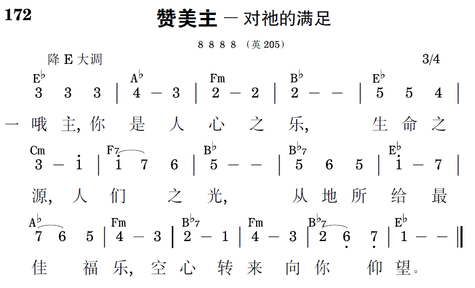 歌谱预览