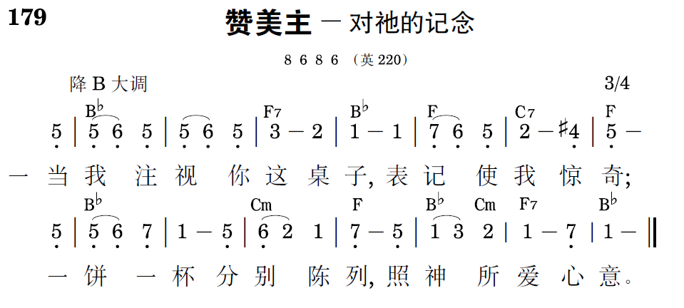 歌谱预览