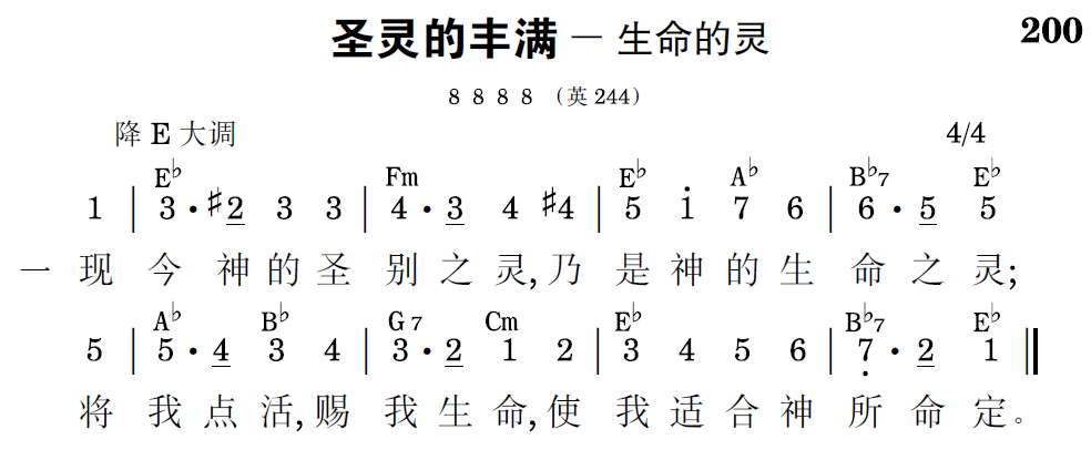 歌谱预览