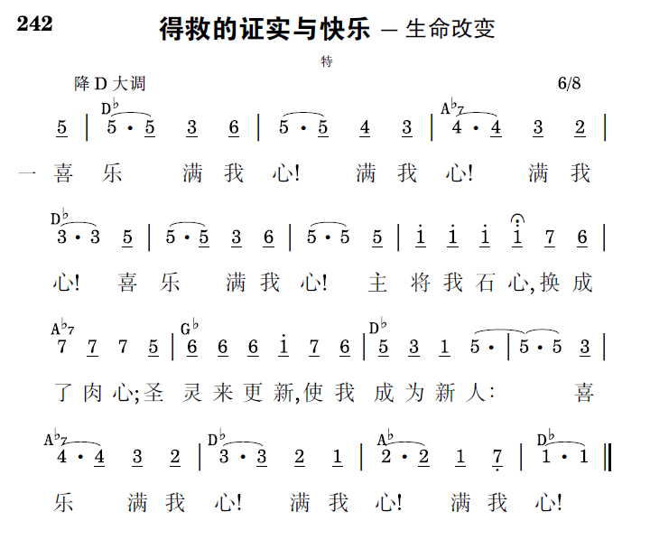歌谱预览