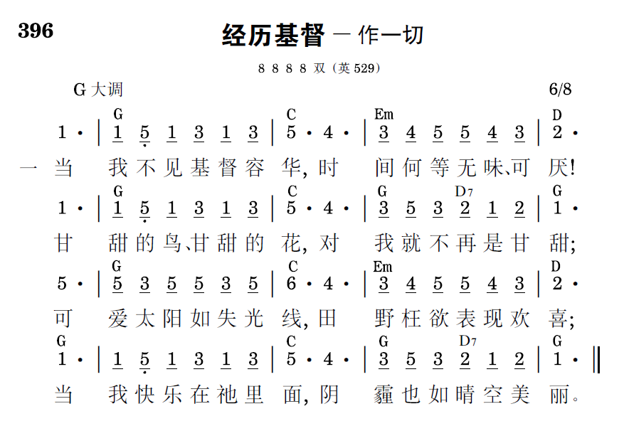 歌谱预览