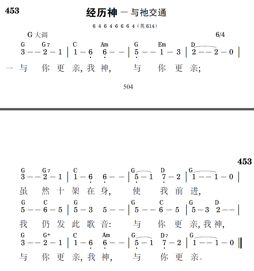 歌谱预览