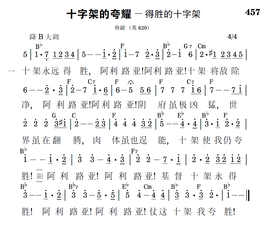 歌谱预览