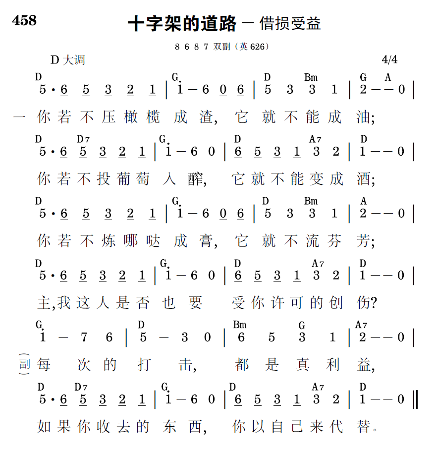 歌谱预览