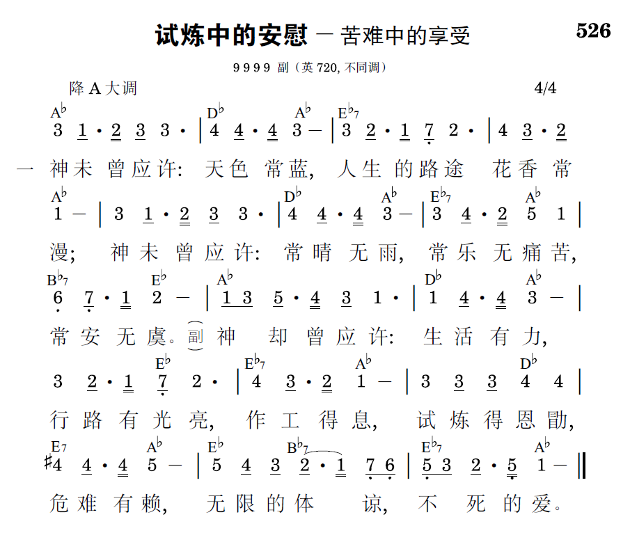歌谱预览