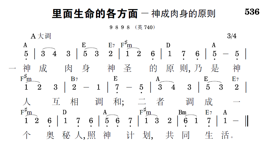 歌谱预览