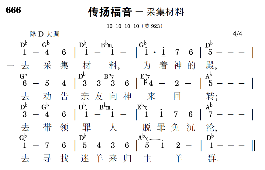 歌谱预览