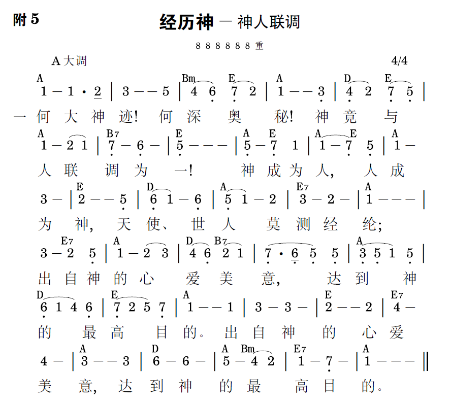 歌谱预览