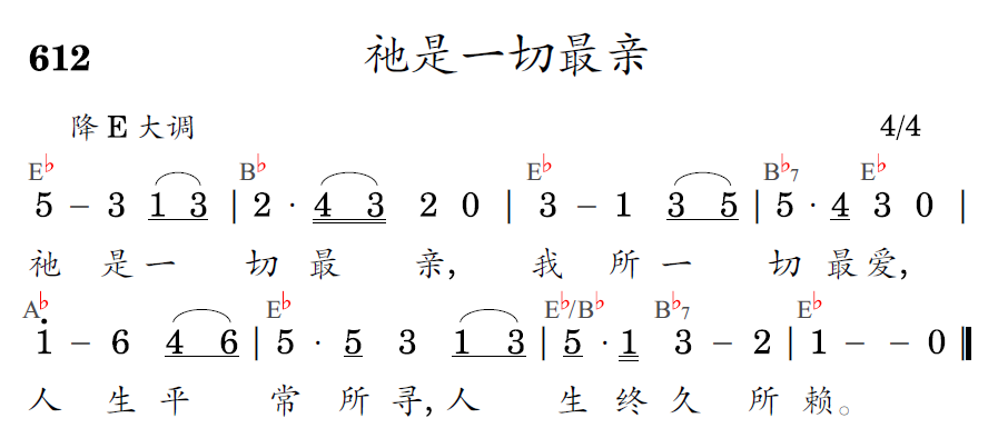 歌谱预览