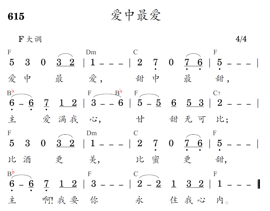 歌谱预览