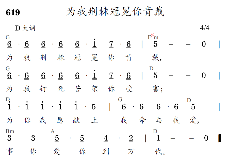 歌谱预览