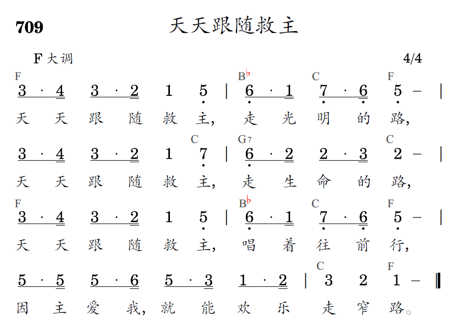 歌谱预览