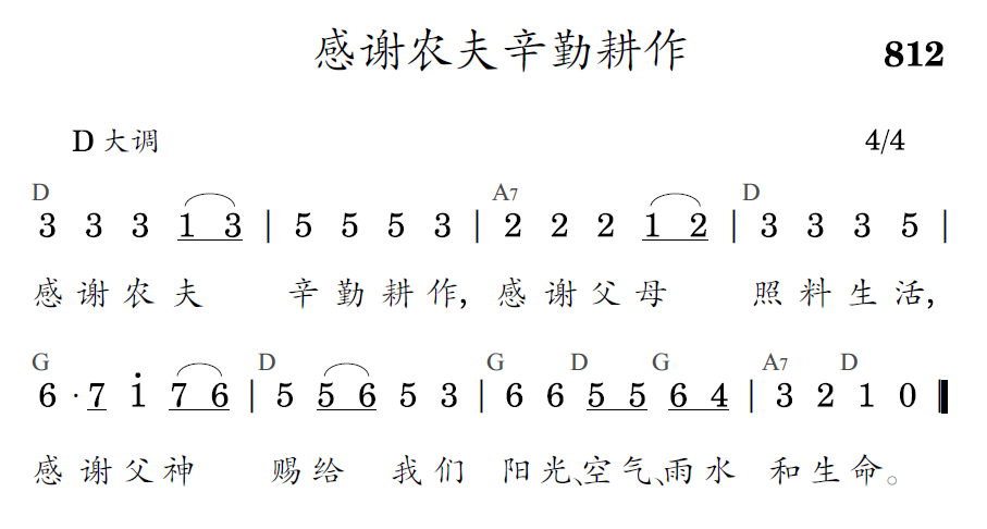 歌谱预览