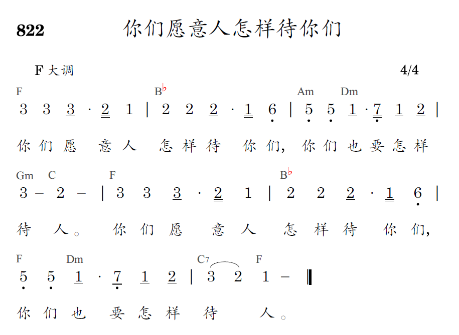 歌谱预览